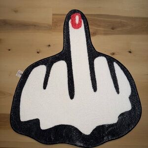 Middle Finger Rug